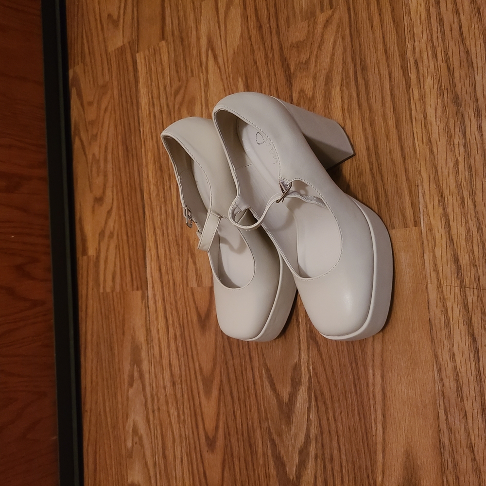 Y-Not Platform Mary Janes